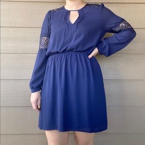 Express Navy dress, size medium